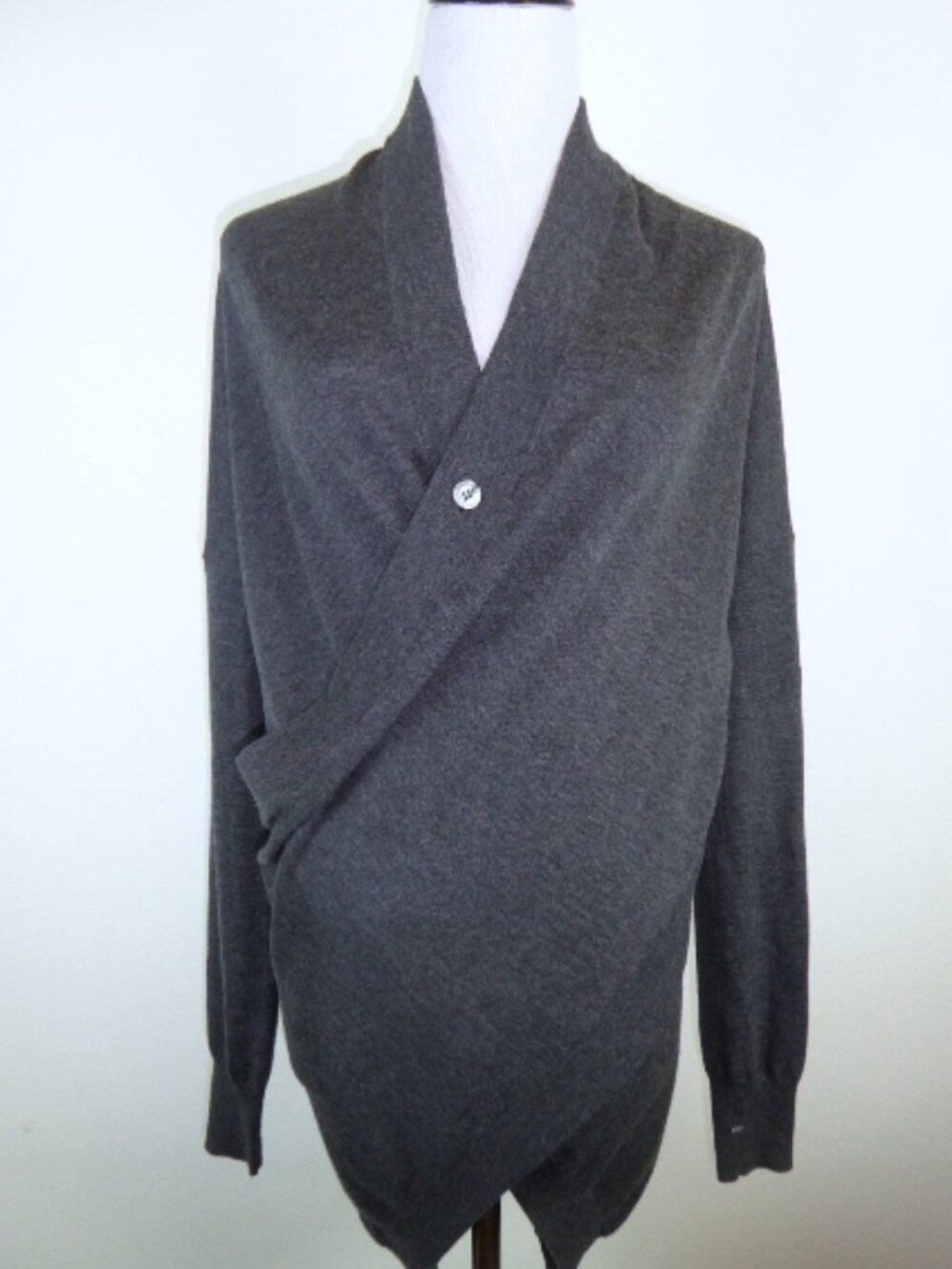 ALEXANDER MCQUEEN ITALY WOOL SILK Tunic SWEATER M